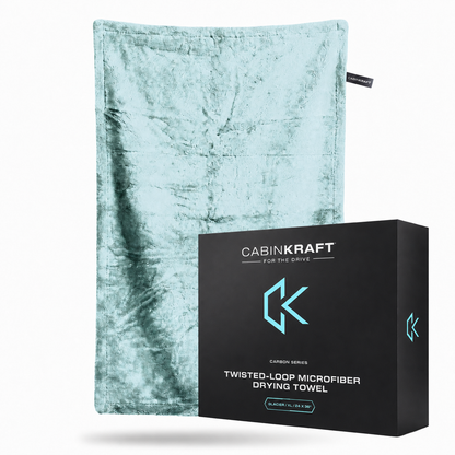 Velocity color CabinKraft 1300 GSM drying towel — front view